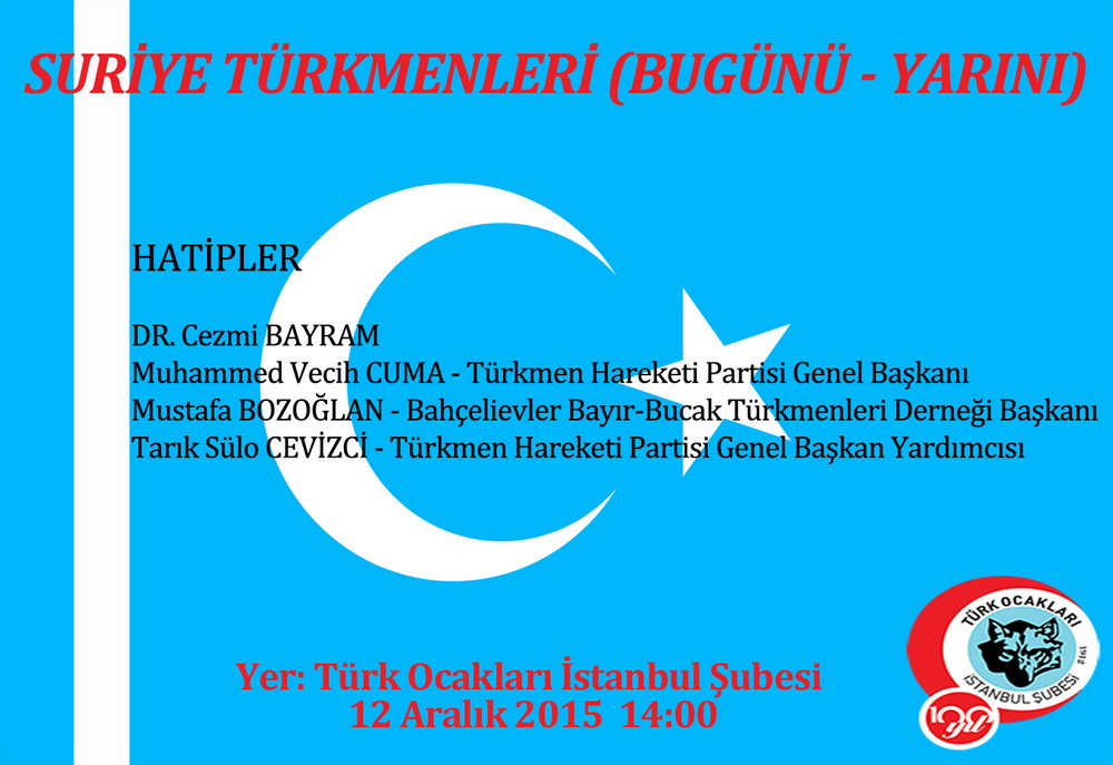 Suriye Türkmenleri (Bugünü-Yarını)