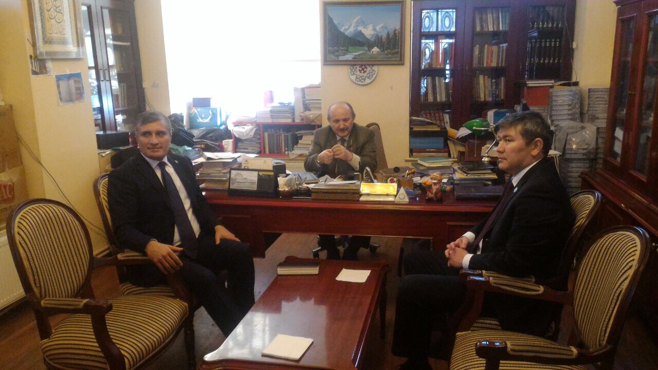 Türk Keneşi Genel Sekreteri Abzal SAPARBEGULY ve Dr. Ömer KOCAMAN Ziyaretleri