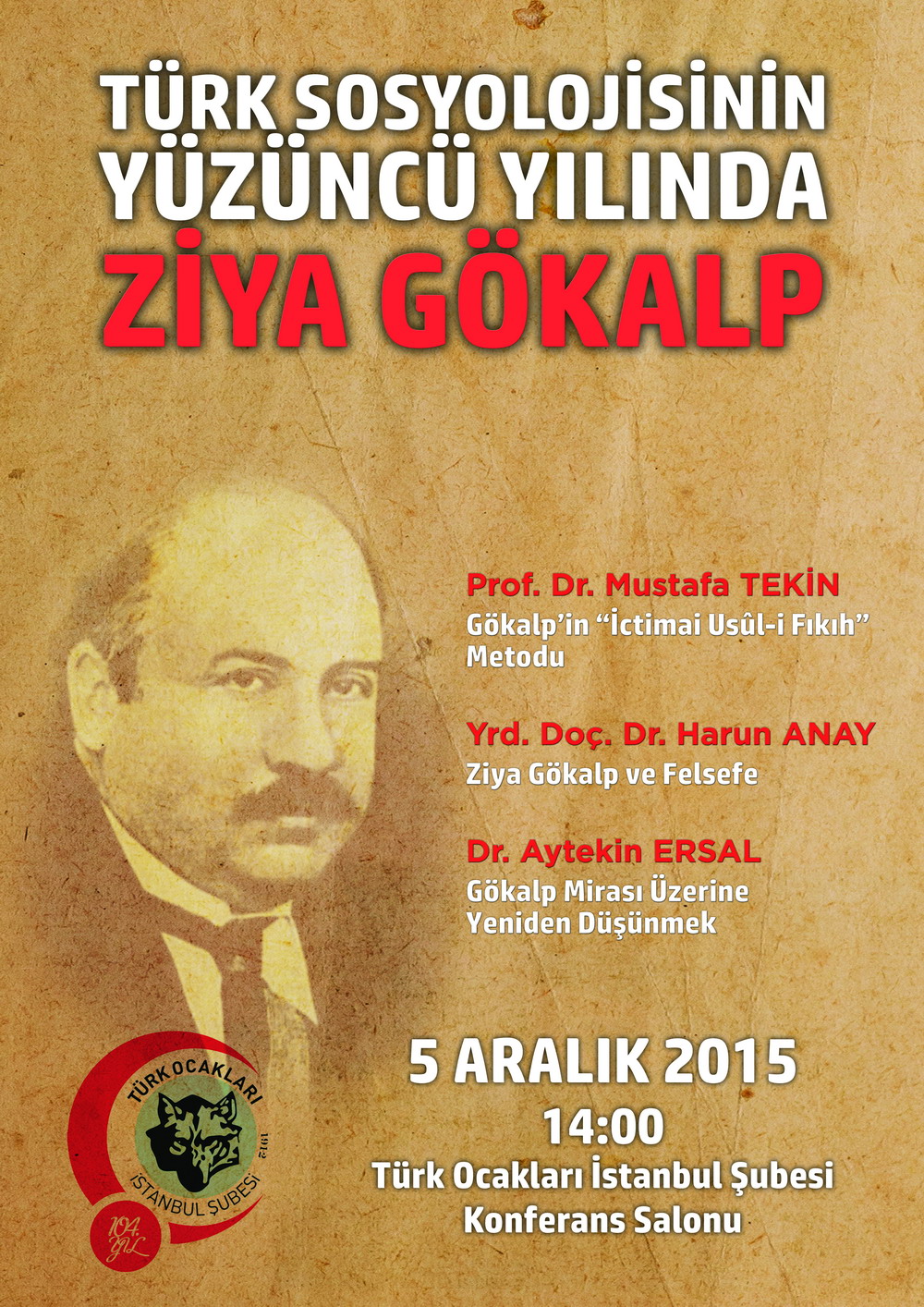 Türk Sosyolojisinin Yüzüncü Yılında Ziya Gökalp